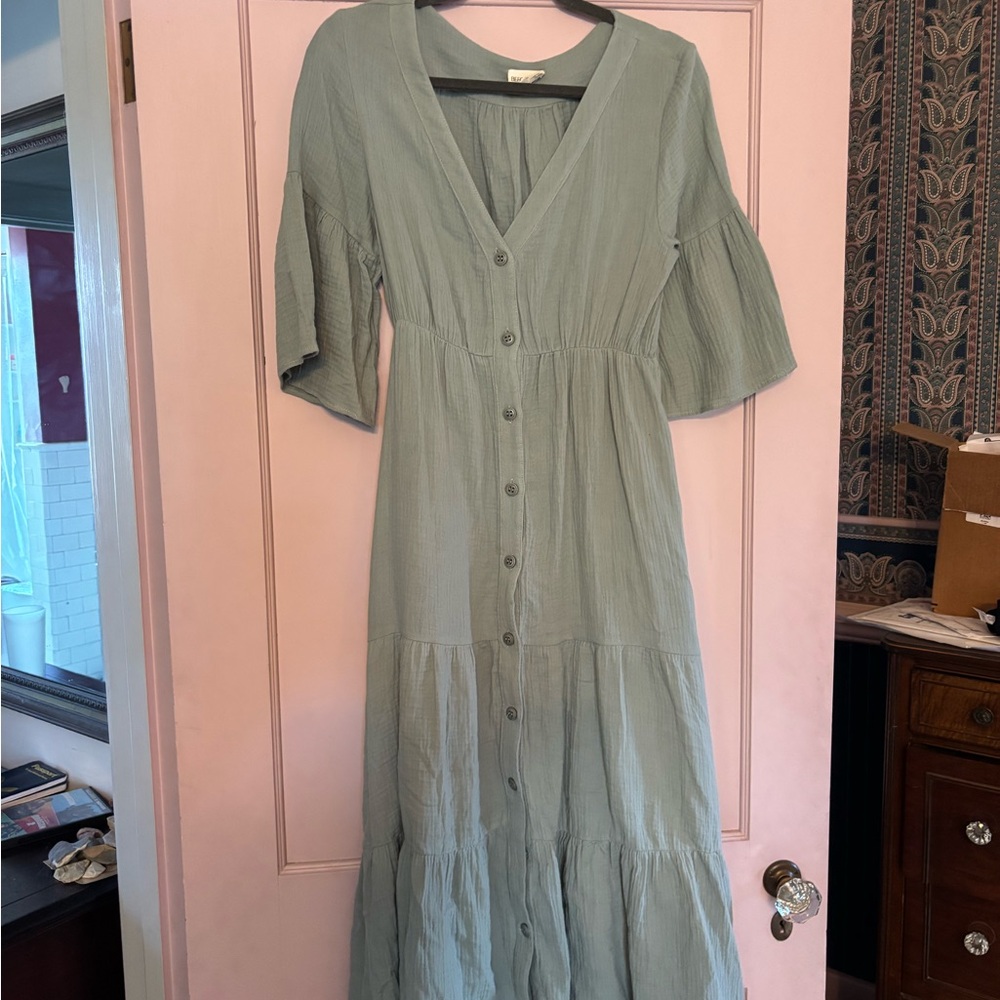 Beyond You Button Down Dress